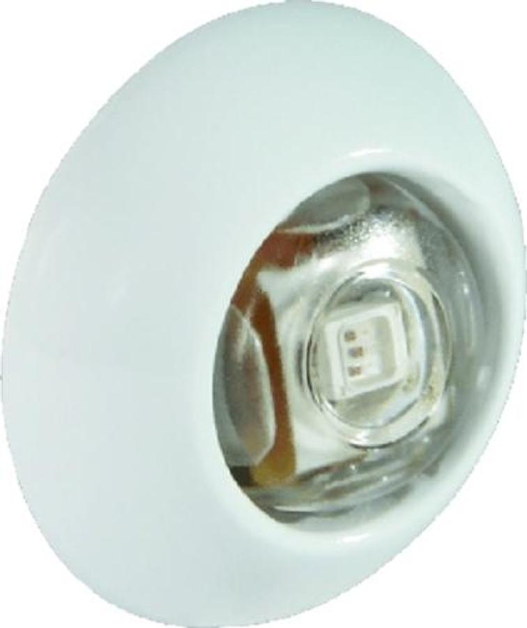 Exuma Direct/360 Degree Courtesy Light - White Case - White LEDs