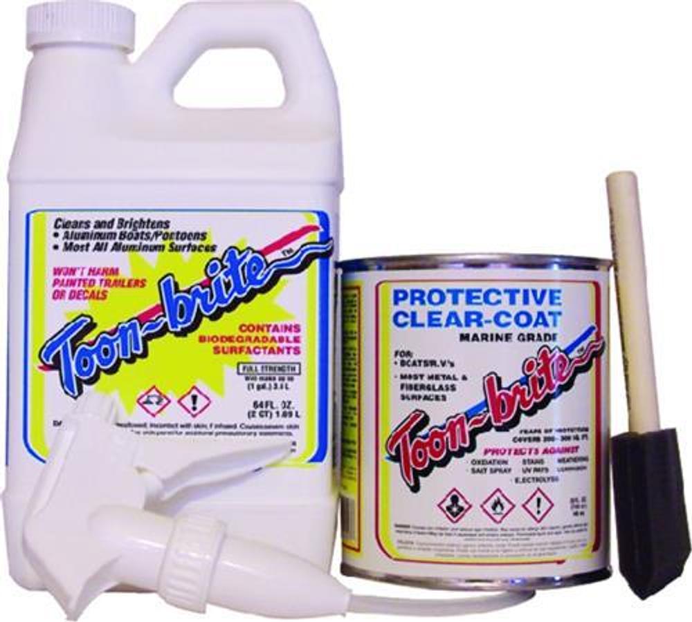 Aluminum Cleaner & Protective Clear-Coat Kit