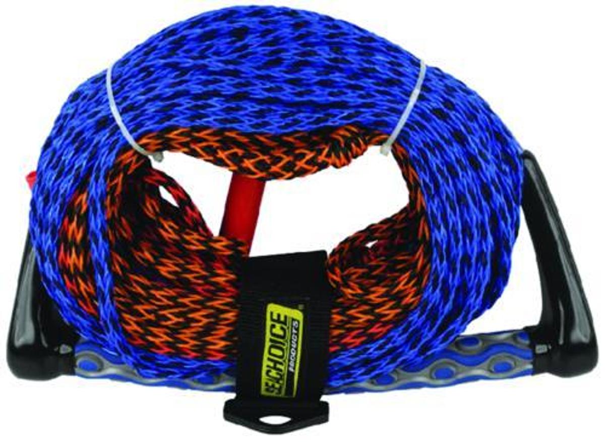 3-Section Water Ski Rope - 1600lb Tensile Strength