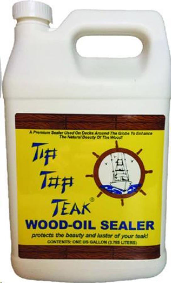 Tip Top Teak Teak Wood Oil Sealer - Gal. - 6 Case