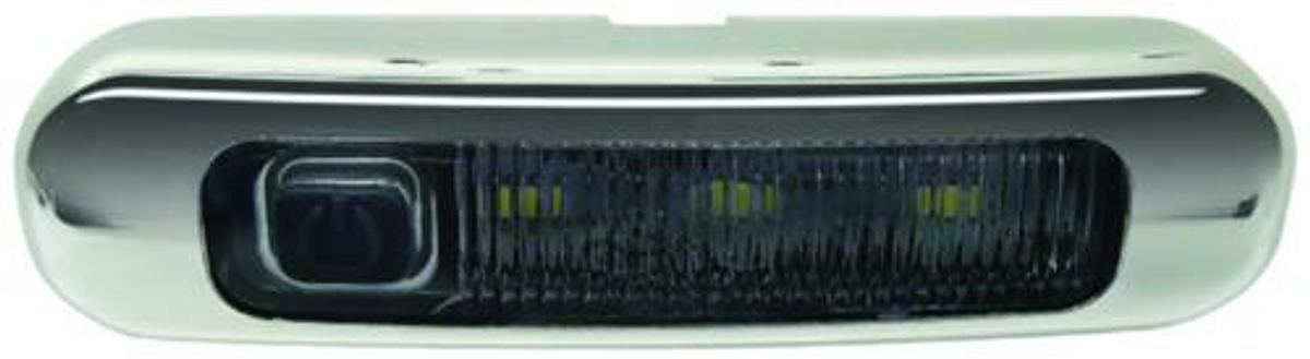 LED Surface Mount Area Light - Stainless Steel w/ White LED