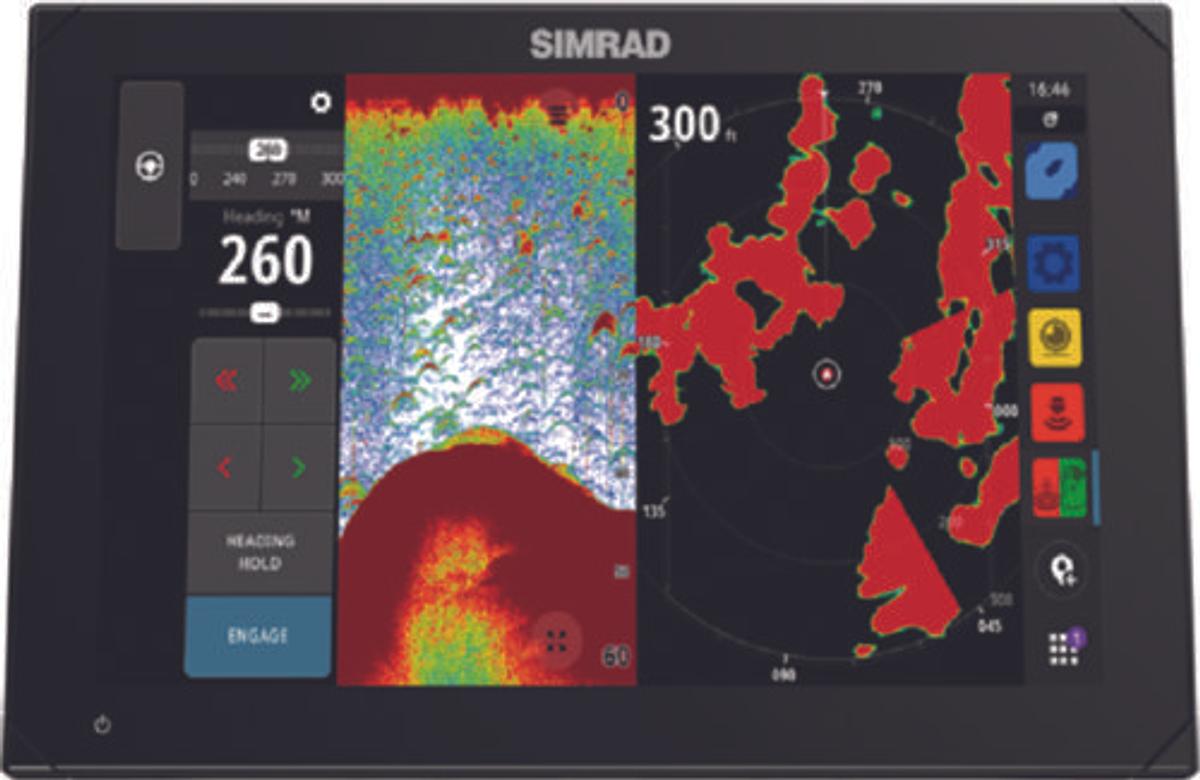 NSX 3012 Smart Chartplotter & Fishfinder - 2in. - without Transducer