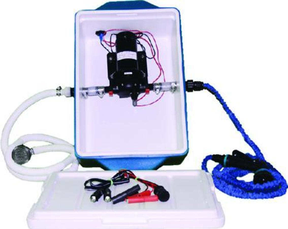 Portable Washdown Pump Kit - 3.5 GPM - 12 Volts - 10 Amps