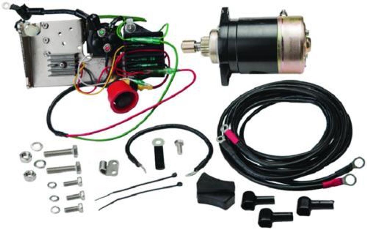 Mercury/Mariner Electric Starter Conversion Kit