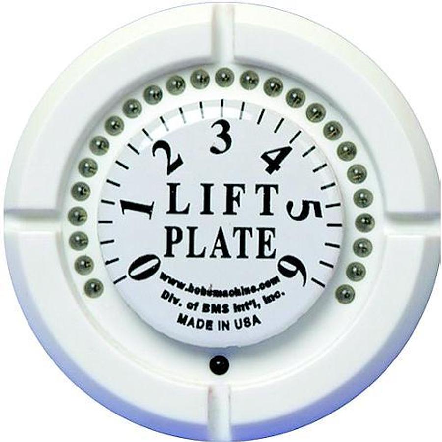Jack Plate LED Lift Gauge Kit - White