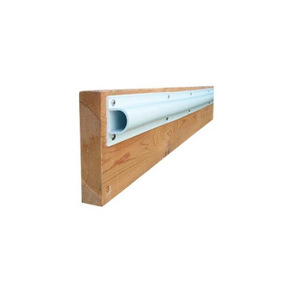 Single D Profile Dock Bumper - 8ft. x 3-3/16in. x 1in.
