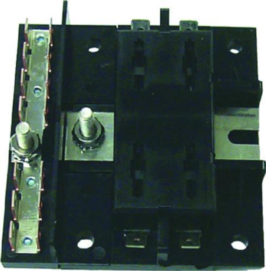 ATO/ATC Fuse Block without Ground Bar - 4 Gang