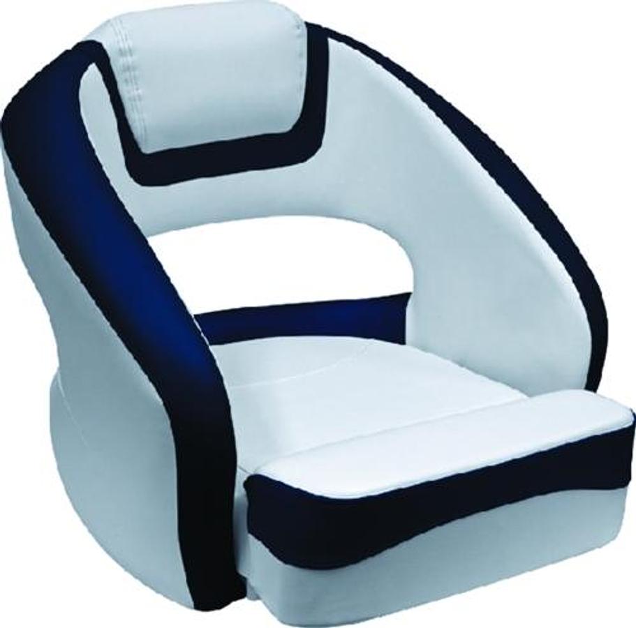 Hurley LE Bucket Seat with Flip Up Bolster - Brite White/Midnight