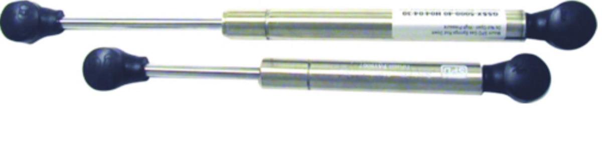 Nautalift Stainless Steel Gas Spring - 15in Extended - 9.5in Compressed - 5.5in Stroke - 40Lbs Force