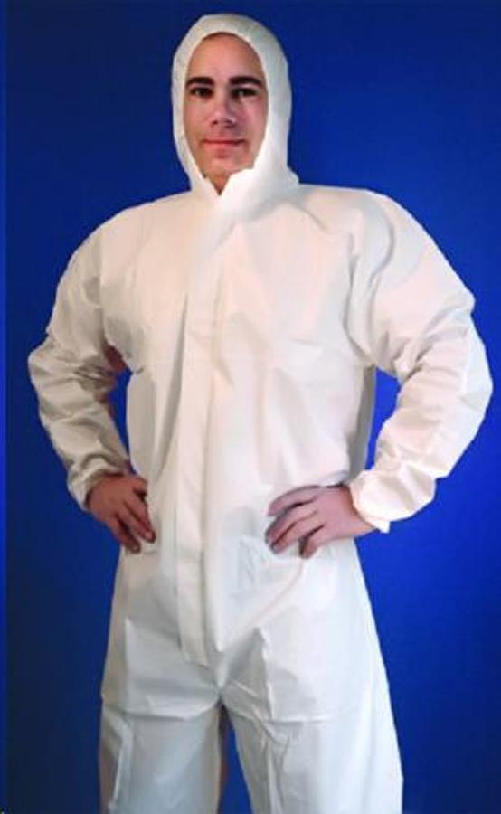 Disposable Coverall With Hood - XXL