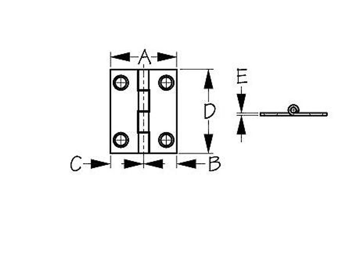 Dampening Butt Hinge