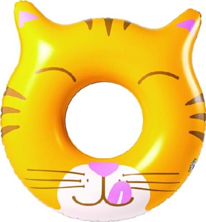 Cat Face Vinyl Pool Float