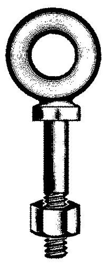 3/4in. Galvanized Shoulder Eyebolt - 4-1/2in.