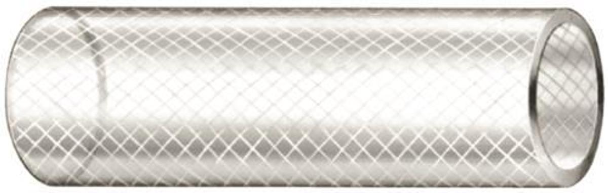 Clear Reinforced PVC Tubing - 1-1/4in ID - 1-11/16in. OD