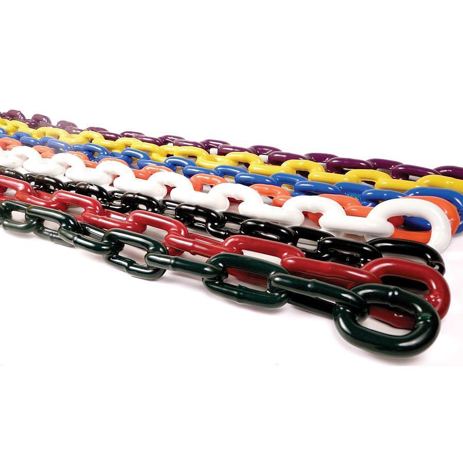 Vinyl Coated Anchor Lead Chain - 3/16in. x 4ft. - Black