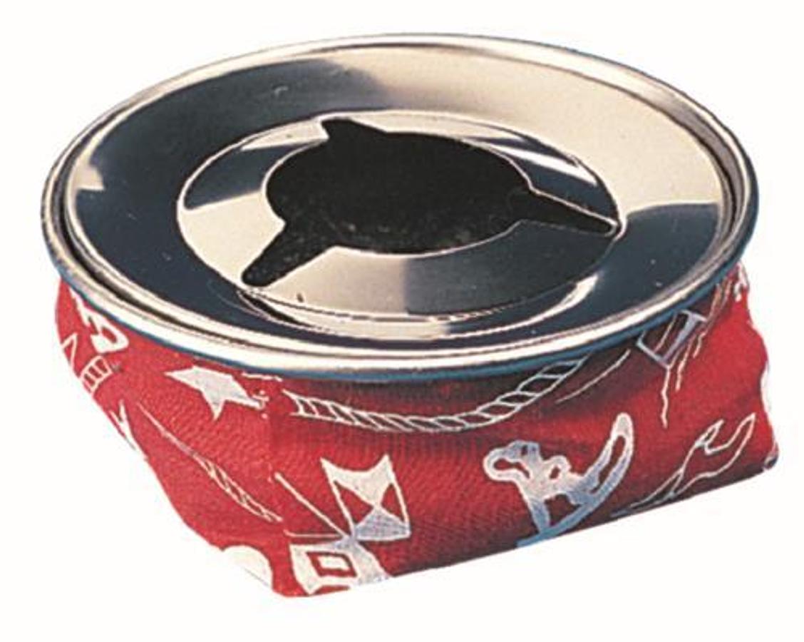 Bean Bag Ashtray - 4-1/8in. Diameter - Red