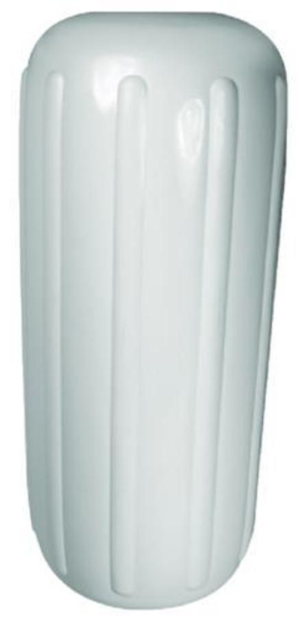 Center Hole Ribbed Fender - 8in. x 20in. - White