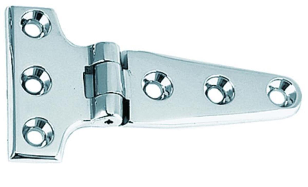 T-Hinges - 4in. x 2-1/8in. - 1-5/16in. T-Side - #10 Fastener - 2pk.