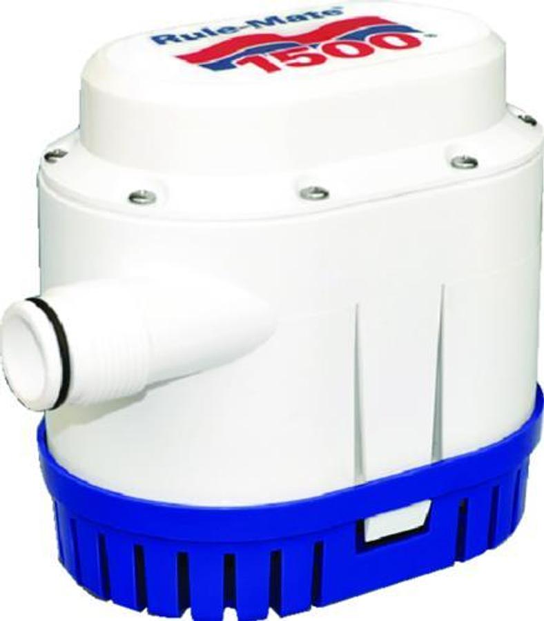 Rule-Mate Automatic Bilge Pump - 1500 GPH - 12 Volts - 4.8 Amps