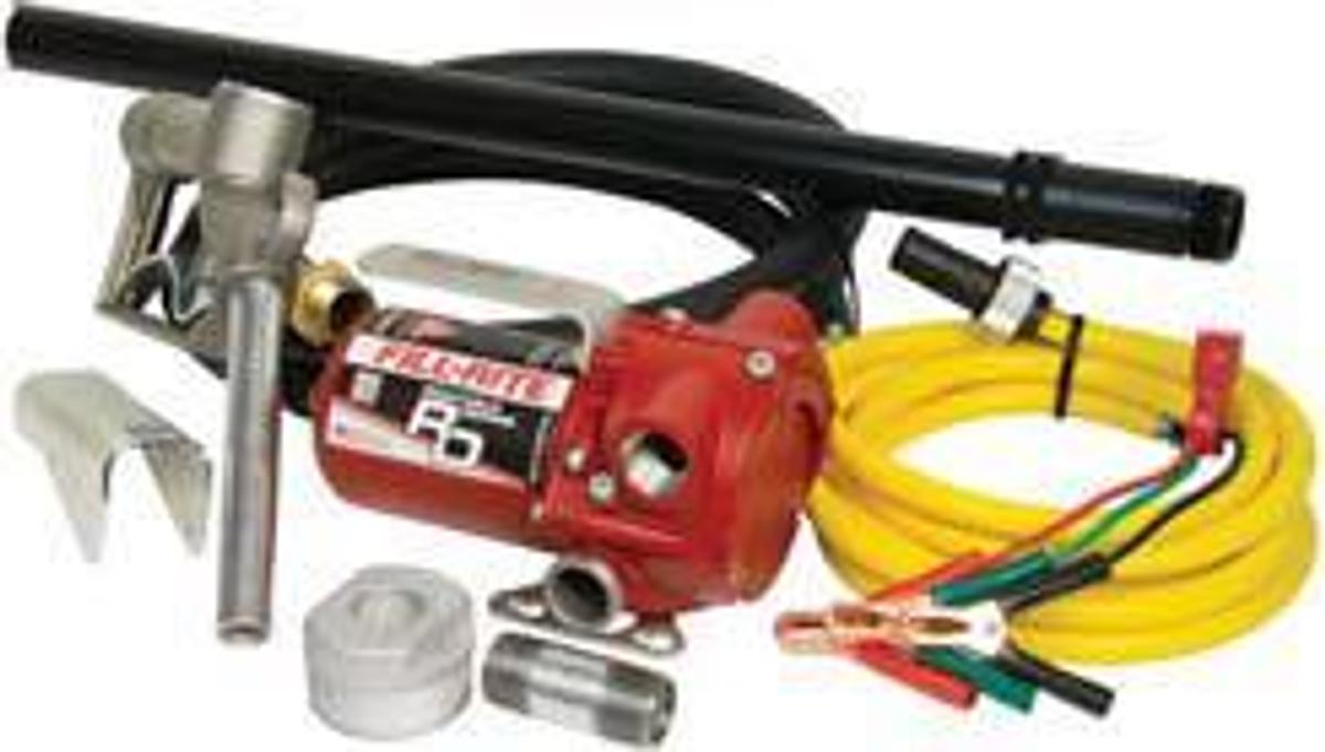 Pump w/ Hose, Nozzle, Pipe & Tank Bung