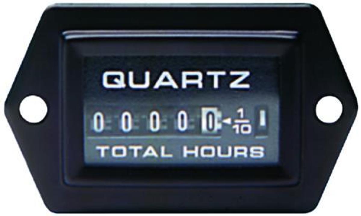 Universal Rectangular Hour Meter - 2.1in. x 1.2in.