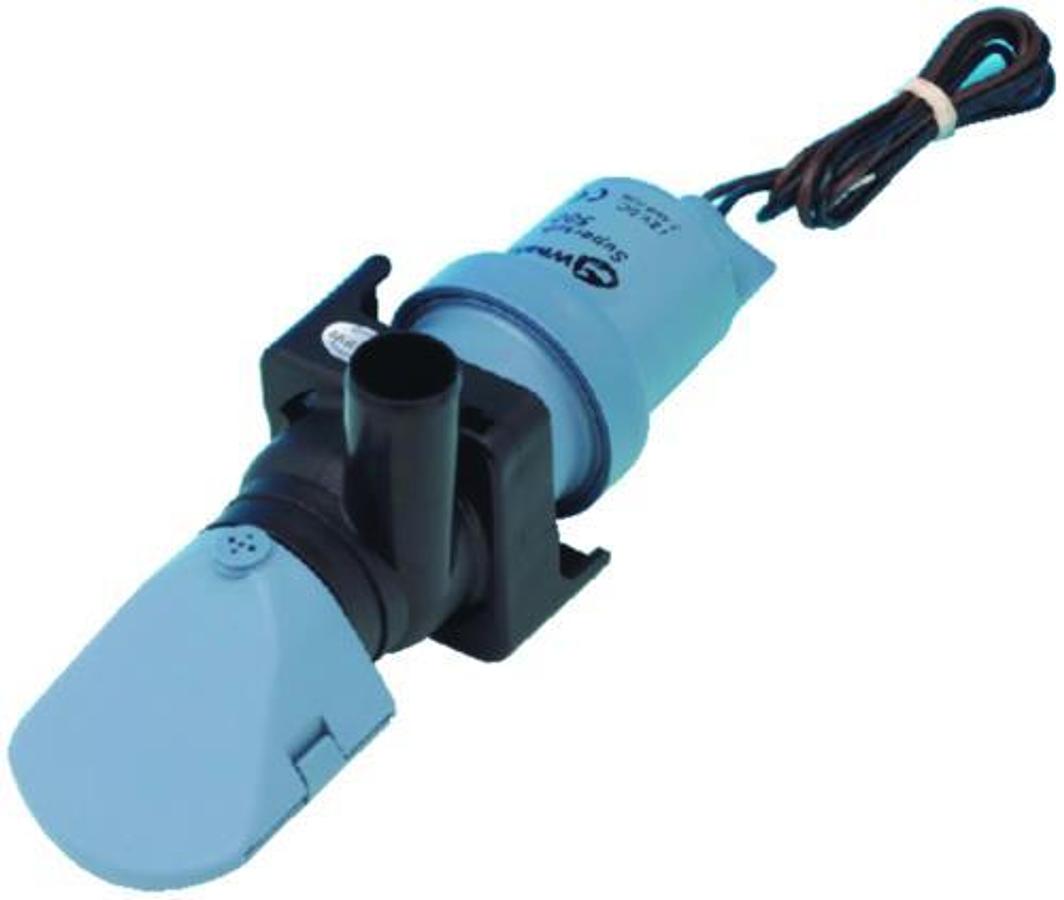 Low Profile Electric Bilge Pump - 500 GPH - 12 Volts - 2.6 Amps