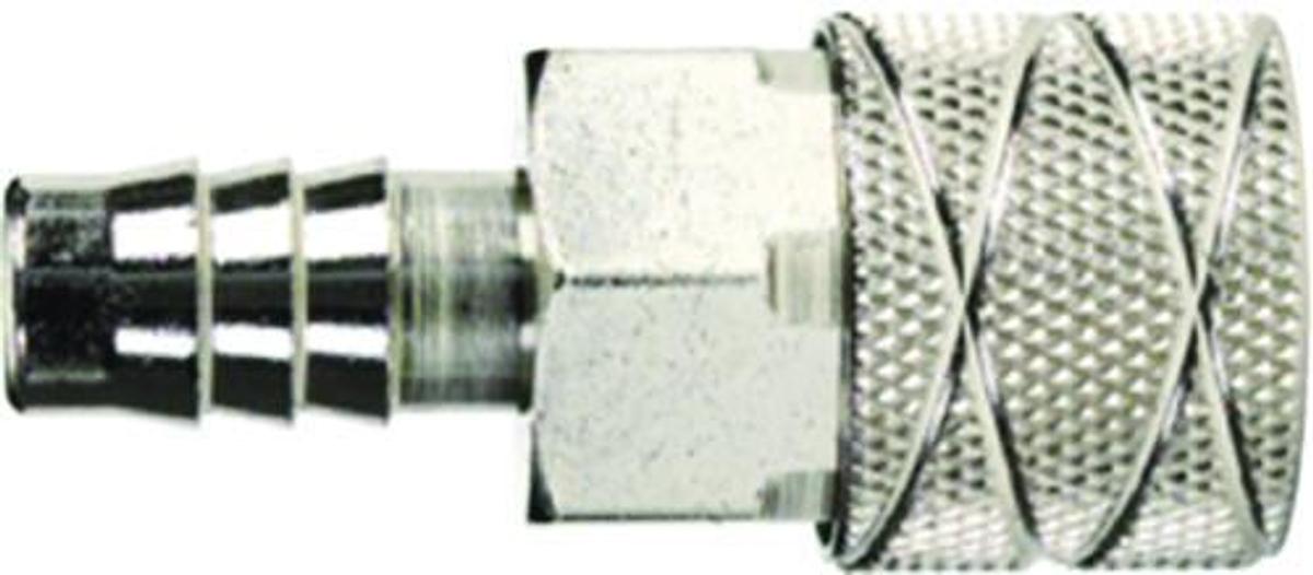 Chrome/Brass Female Hose Fitting for Suzuki 75HP - 3/8in. Barb