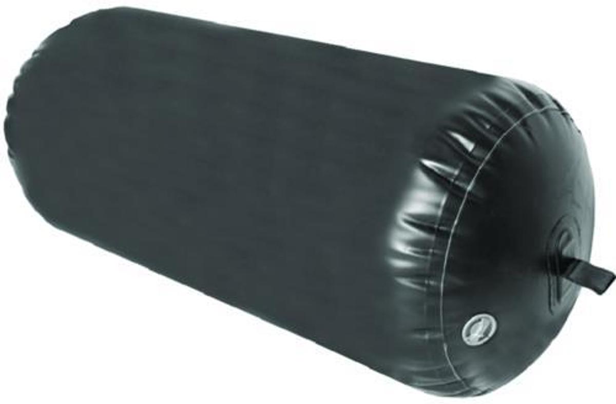 Super Duty Inflatable Yacht Fender - 24in. x 58in. - Black