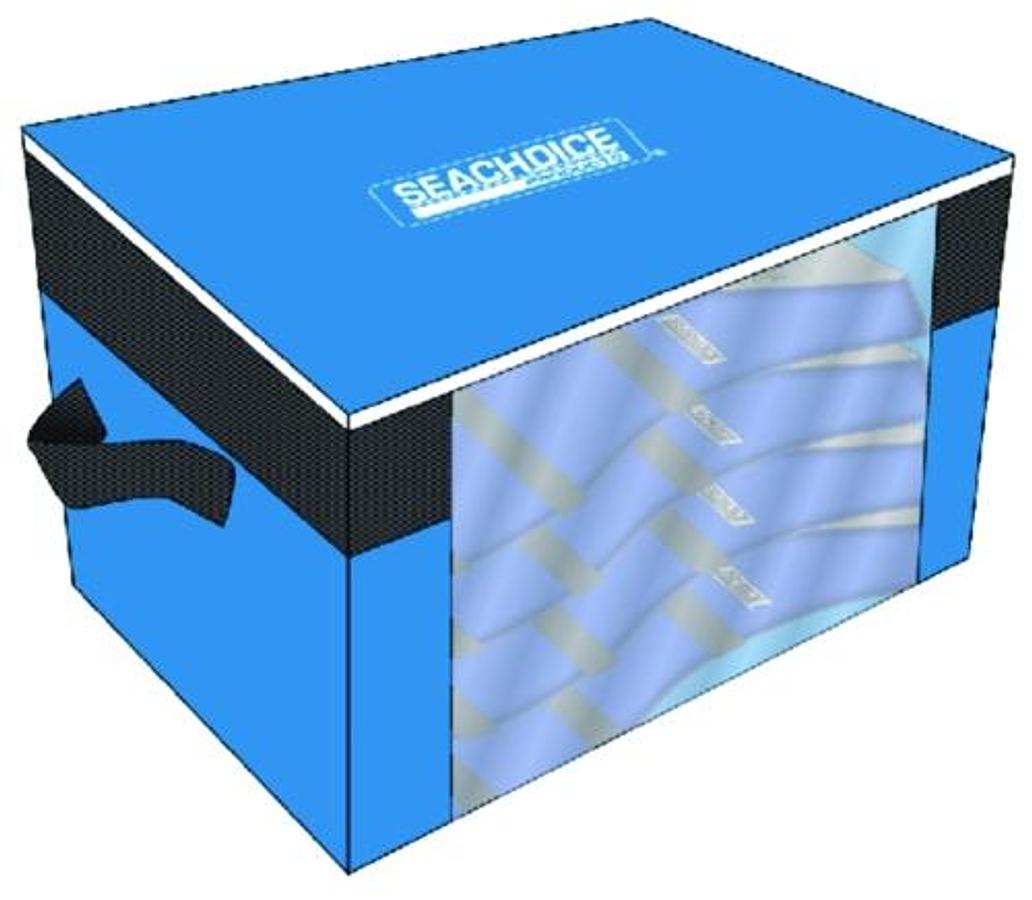 General Purpose Life Vest 4-Pack with Bag - Blue