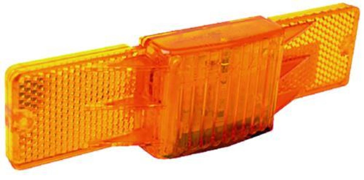 Submersible Amber Side Marker Light With Reflector