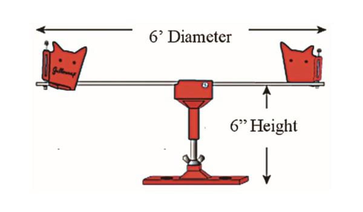 Gullsweep System with Deck Mount
