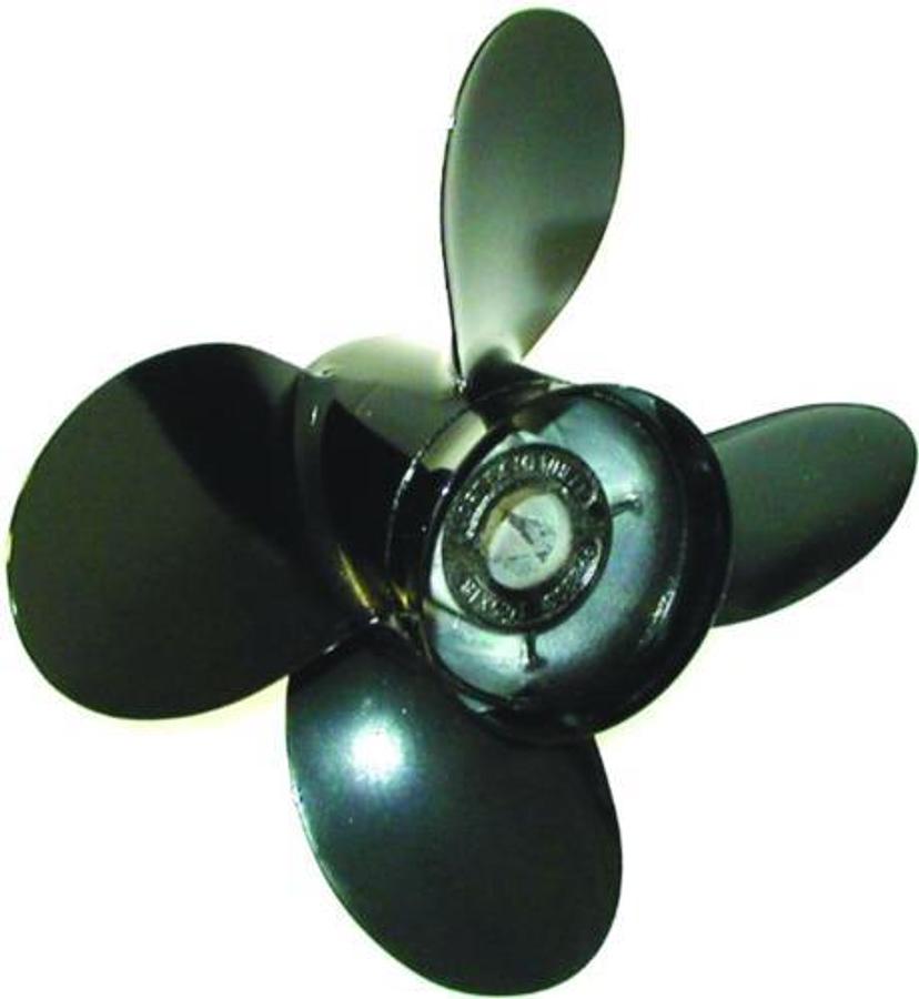 Vortex XHS B-Series Aluminum Propellers w/ 4-1/4in V4 OB Gearcase - 13-3/8in. x 15 - 4 Blade