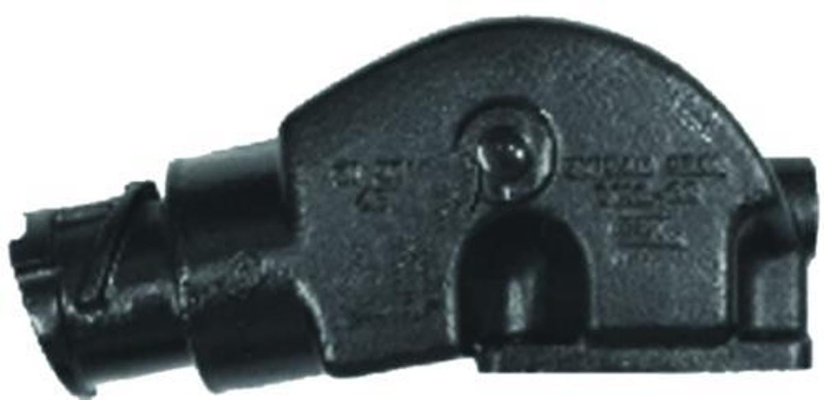 Water Cooled Center Rise Discharge Riser - Chevy Big Block V-8