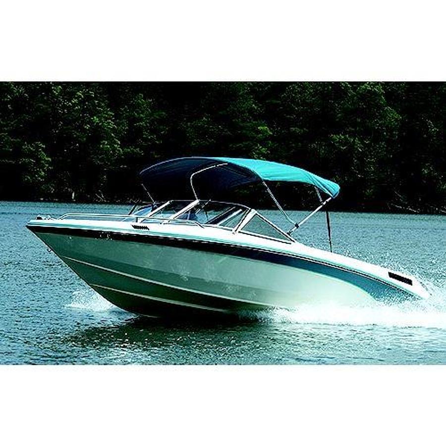 54in. High 3 Bow Fully Assembled Bimini Top - Persian Green