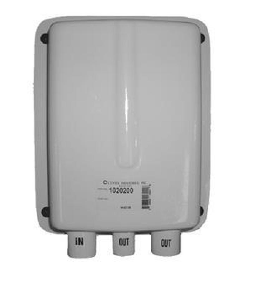 Gen-Sep Gas/Water Separator - 2in. Ports - 15 5/8in. x 12 3/8in.