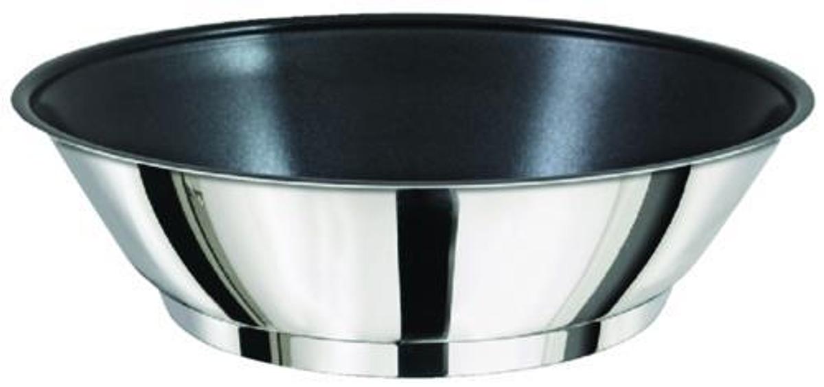 Professional Series Gourmet Nesting Ceramica Non-Stick Saute/Omelette Pan - Stainless Steel