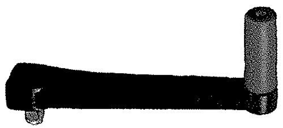 Lightweight Floating Winch Handle - 10in.