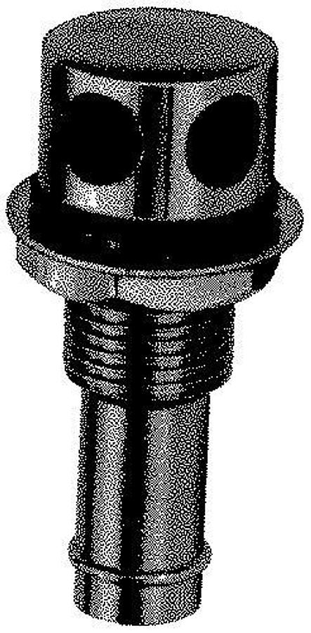 Chrome Gas Tank Vent