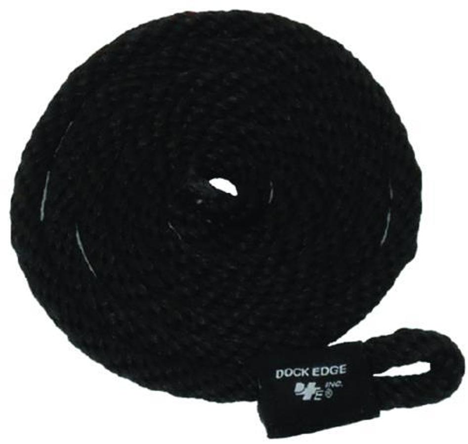 Braided MFP Fender Line - 3/8in. x 8ft. - Black - Pack of 2