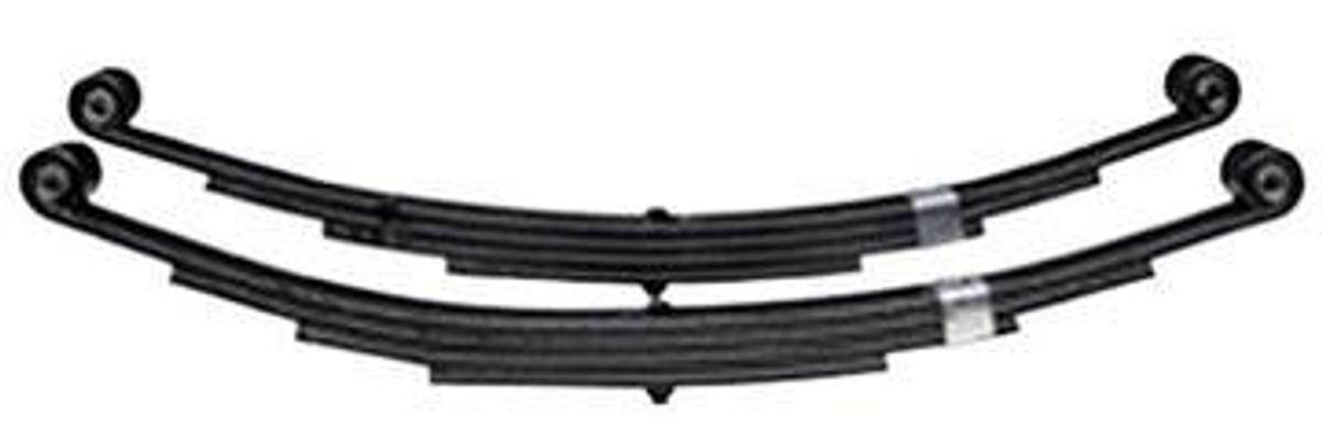 Double Eye Trailer Slipper Springs - 4 Leaf - 2500lb.- 25 1/4in. x 3in.