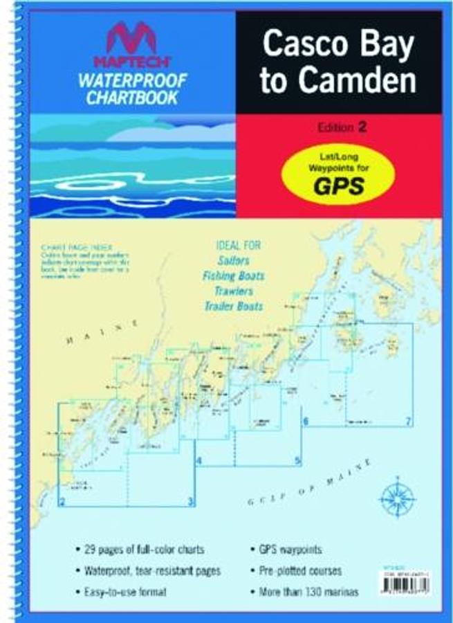 Waterproof Chartbook - Casco Bay To Camden