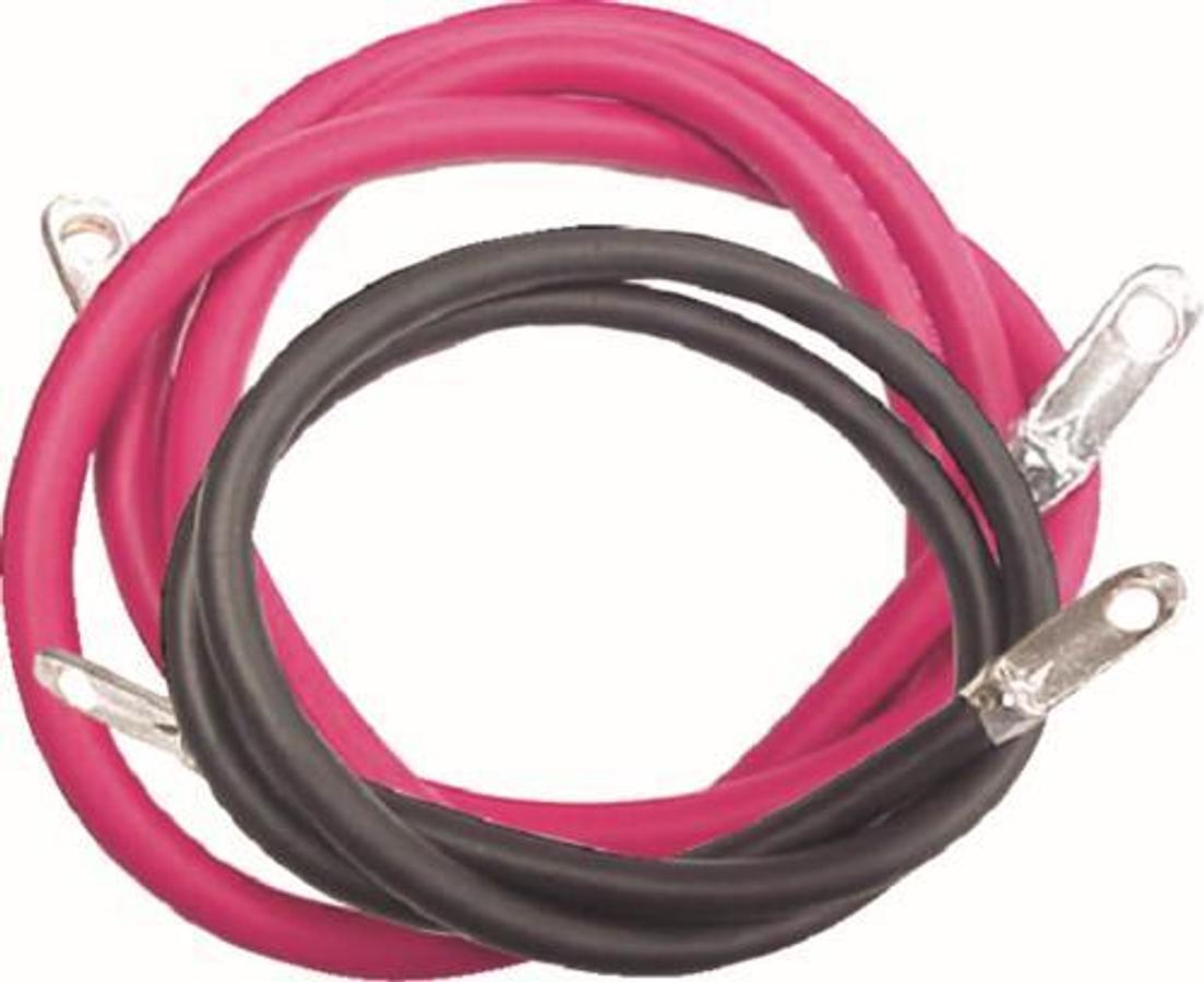 Battery Cable Assembly - 2 Gauge - 72in. - Red