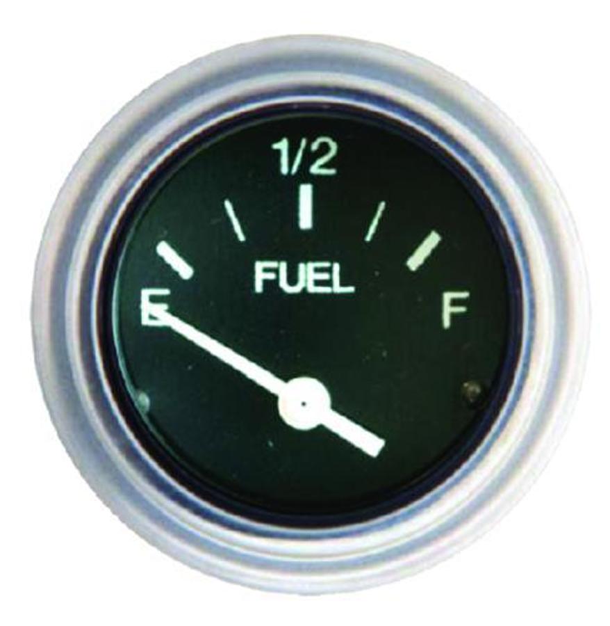 Heavy Duty 2in. Fuel Gauge - E-1/2-F
