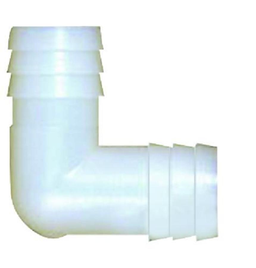 Hose Barb Union Elbow - 5/8in. x 5/8in.