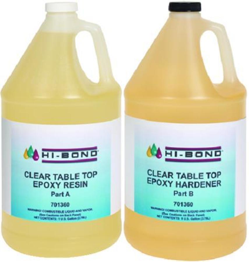 Clear Table Top Epoxy System