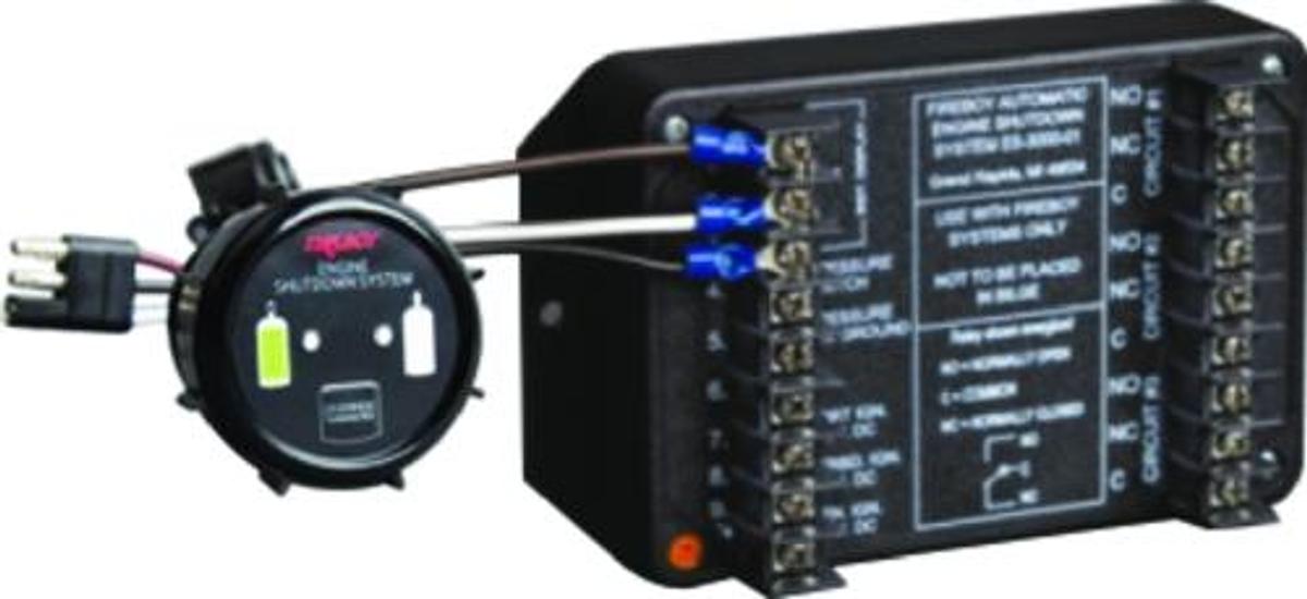 Automatic Engine Shutdown System - 3 Ten Amp Circuits