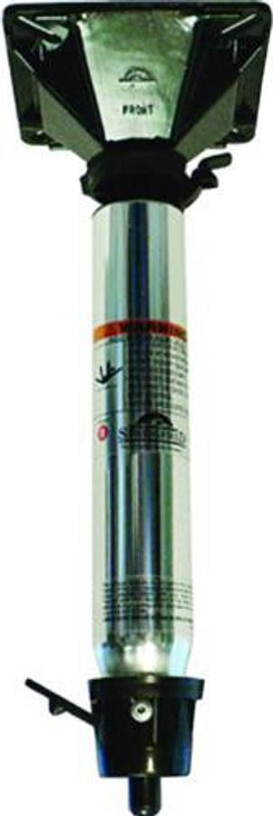 Taper-Lock 2 3/8in. Hi-Lo Non-Locking 2-Piece Pedestal Set - 16in. - Brite Dip Finish