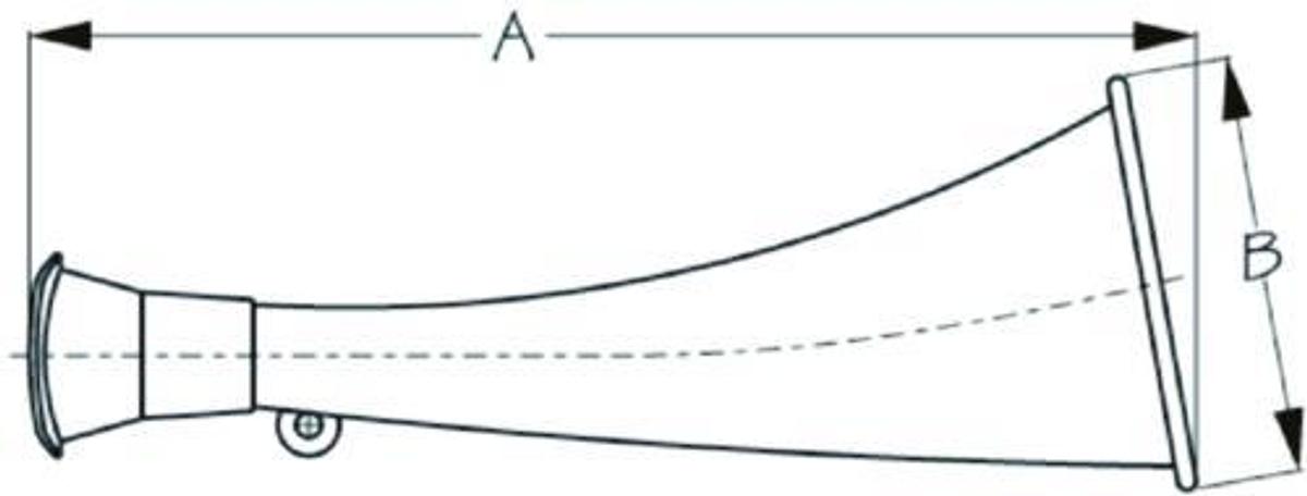 Manual Air Horn - Plastic