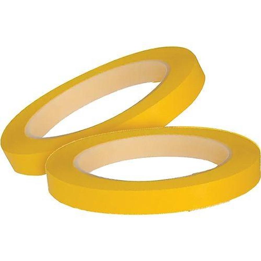 Low Stretch PVC Fine Line Masking Tape - 1/4in. x 108ft. - Yellow