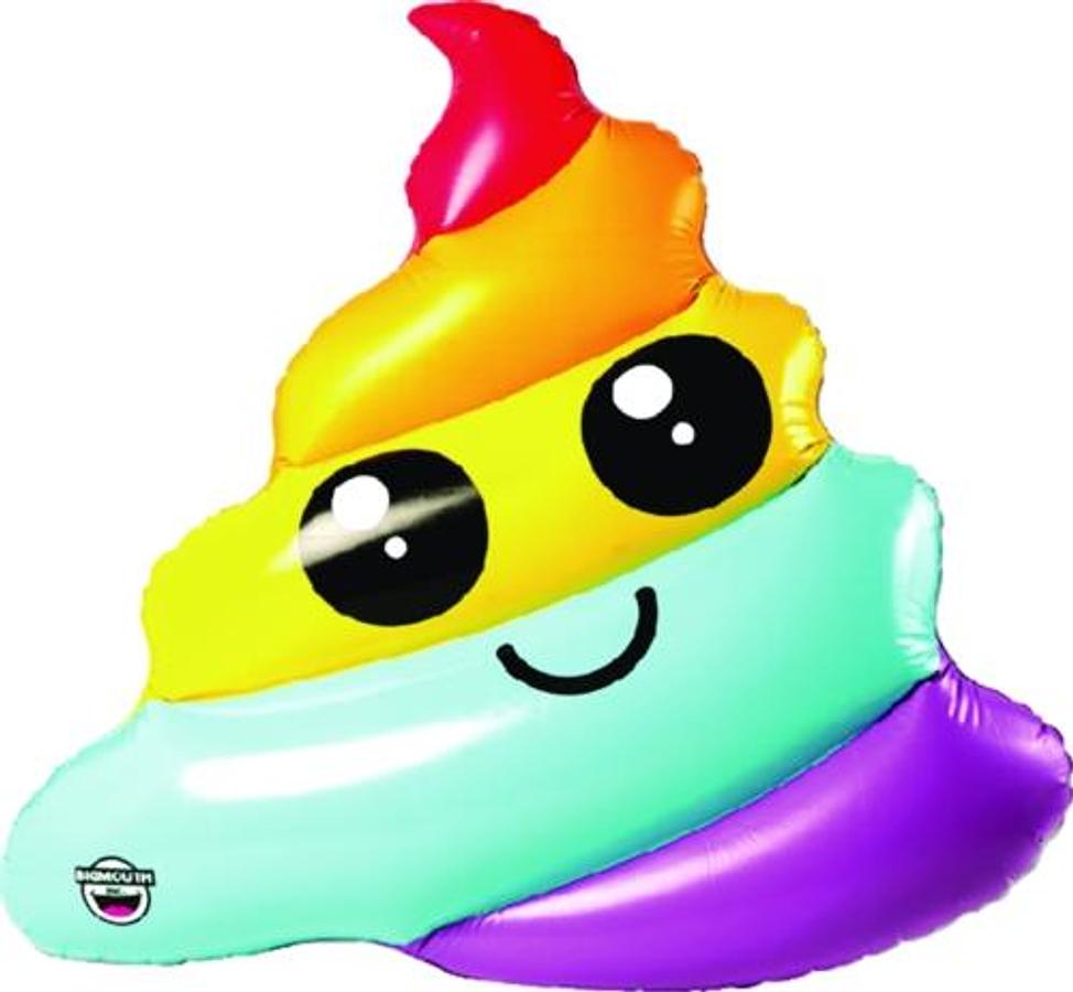 Unicorn Poop Vinyl Pool Float